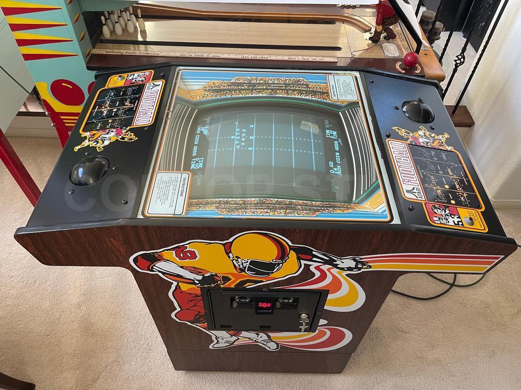 1979 Atari Football 2 Player Table Arcade Machine