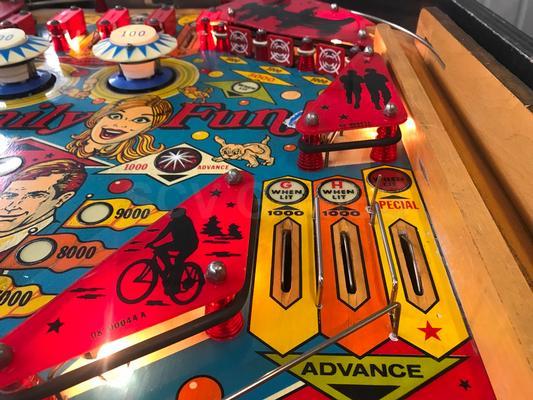 1979 Game Plan Family Fun Cocktail Pinball Machine Image