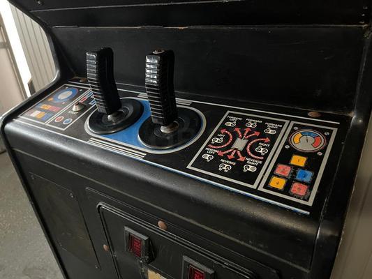 1980 Atari Battlezone Open Face Upright Arcade Machine Image