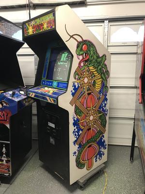 1980 Atari Centipede Upright Arcade Machine Image