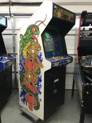 1980 Atari Centipede Upright Arcade Machine Image