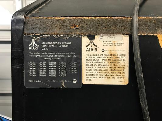 1980 Atari Centipede Upright Arcade Machine Image