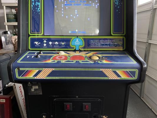 1980 Atari Centipede Upright Arcade Machine Image