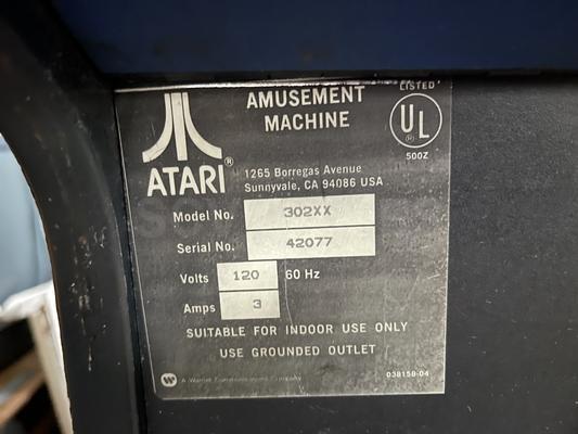 1980 Atari Centipede Upright Arcade Machine Image