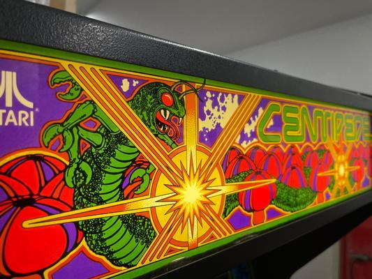 1980 Atari Centipede Upright Arcade Machine Image