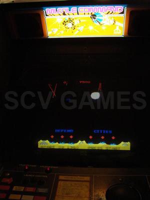 1980 Atari Missile Command Upright Arcade Machine Image