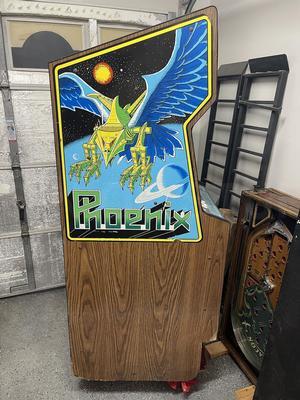 1980 Centuri Phoenix Upright Arcade Machine Image