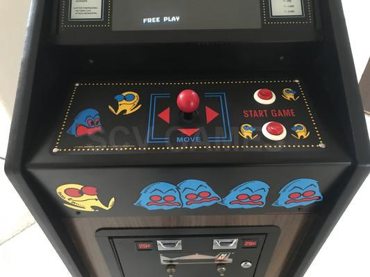 1980 Midway Pac-Man Cabaret Arcade Game Image