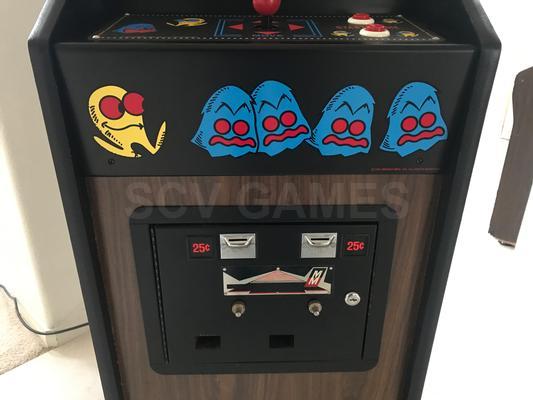 1980 Midway Pac-Man Cabaret Arcade Game Image