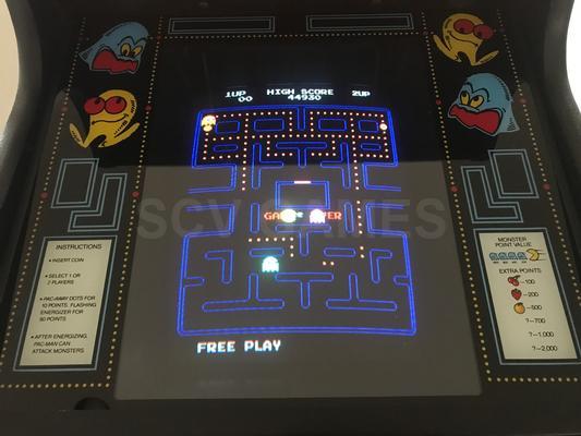 1980 Midway Pac-Man Cabaret Arcade Game Image