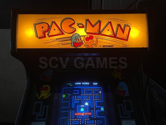 1980 Midway Pac-Man Cabaret Arcade Game Image