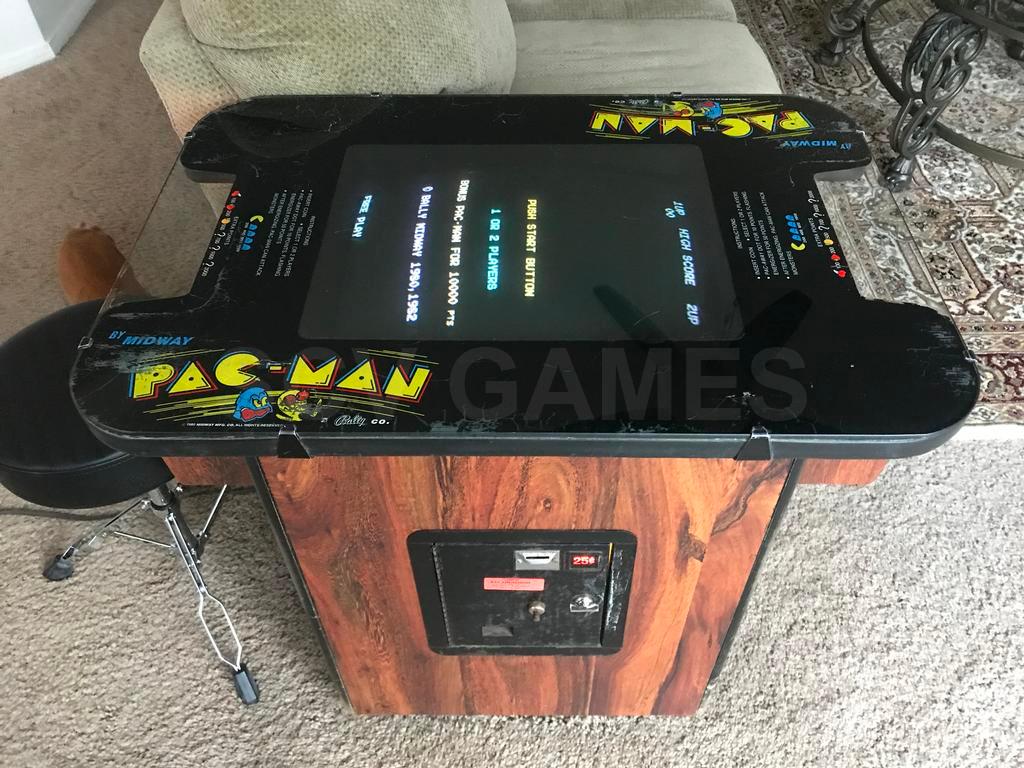 1980 Midway Pac-Man Cocktail Arcade Machine