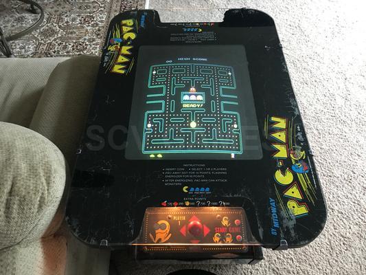 1980 Midway Pac-Man Cocktail Arcade Machine Image