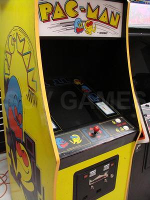 1980 Midway Pac-Man Stand Up Arcade Game Image