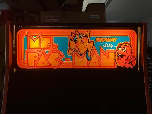 1980 Midway Pac-Man Upright Arcade Machine Image