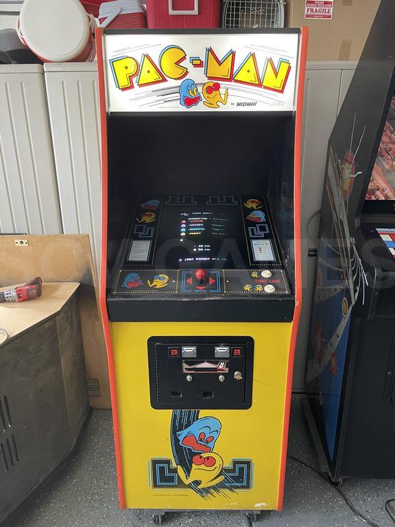 1980 Midway Pac-Man Upright Arcade Machine