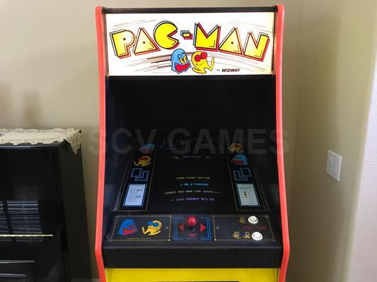 1980 Midway Pac-Man Upright Video Machine Image