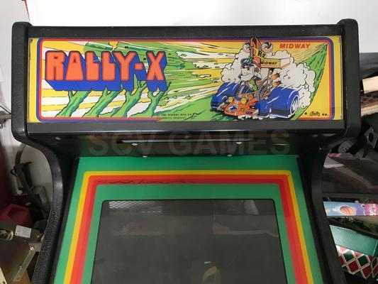 1980 Midway Rally-X Cabaret Arcade Empty Cabinet Image