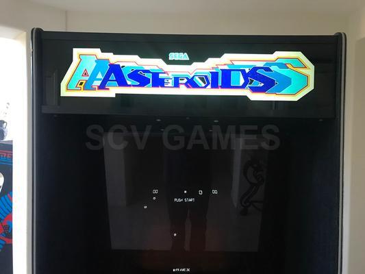 1980 Sega Asteroids Upright Arcade Machine Image