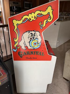 1980 Sega Gremlin Carnival Upright Arcade Machine Image