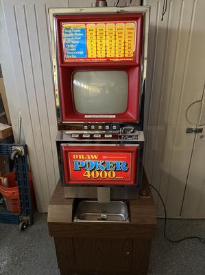 1981 IGT Draw Poker 4000 Machine