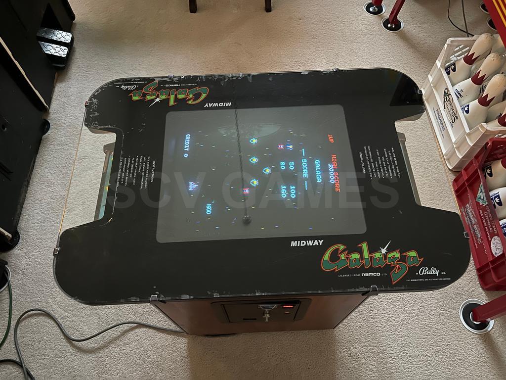 1981 Midway Galaga Cocktail Arcade Machine