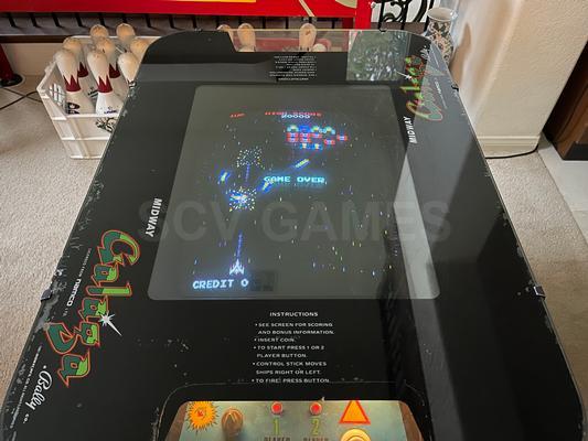 1981 Midway Galaga Cocktail Arcade Machine Image