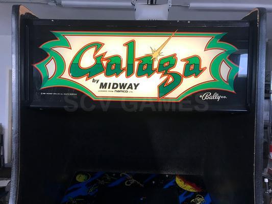 1981 Midway Galaga Stand Up Arcade Game Image