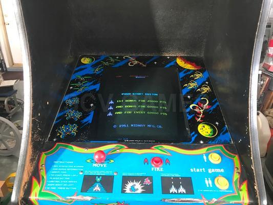 1981 Midway Galaga Stand Up Arcade Game Image