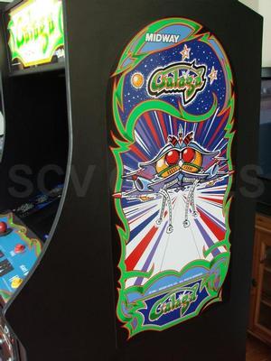 1981 Midway Galaga Stand Up Arcade Game Restored Image