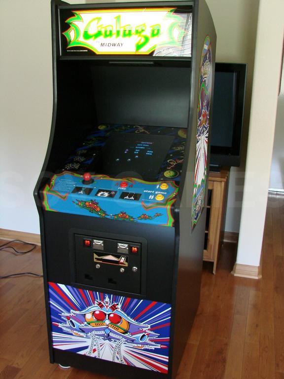 1981 Midway Galaga Upright Arcade Game Restored