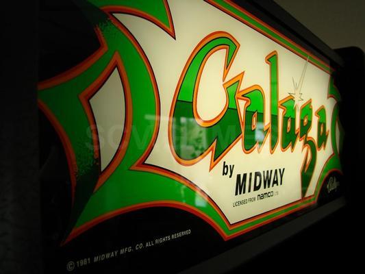 1981 Midway Galaga Upright Arcade Game Restored Image