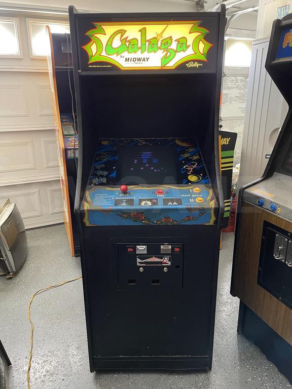 1981 Midway Galaga Upright Arcade Machine