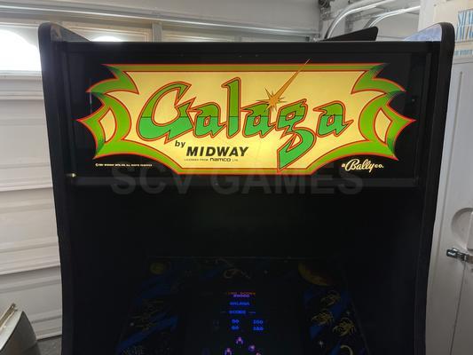 1981 Midway Galaga Upright Arcade Machine Image