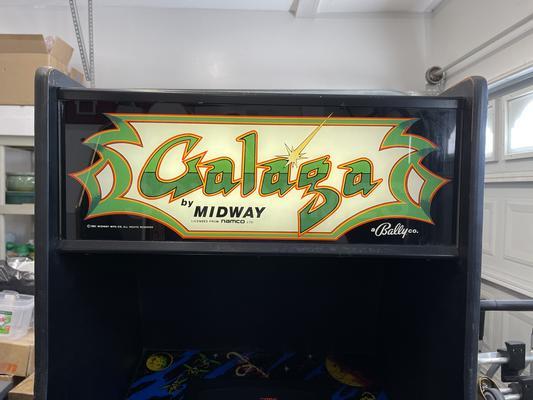 1981 Midway Galaga Upright Arcade Machine Image