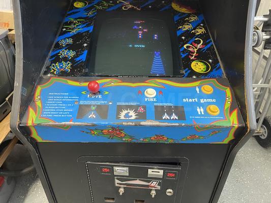 1981 Midway Galaga Upright Arcade Machine Image