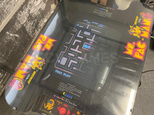 1981 Midway Ms. Pac-Man Cocktail Arcade Machine Image