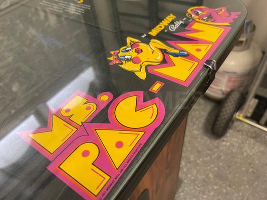 1981 Midway Ms. Pac-Man Cocktail Arcade Machine Image