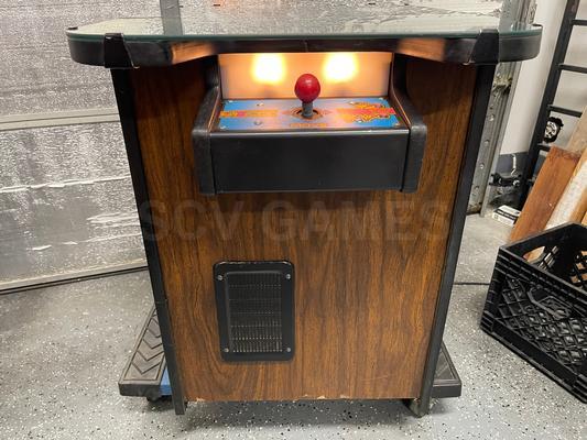 1981 Midway Ms. Pac-Man Cocktail Arcade Machine Image