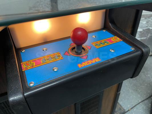 1981 Midway Ms. Pac-Man Cocktail Arcade Machine Image