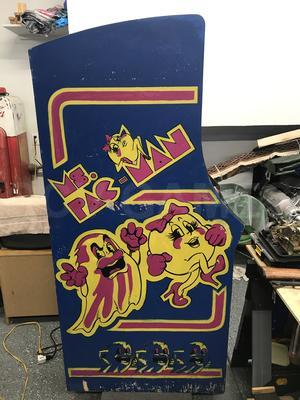 1981 Midway Ms Pac-Man Upright Arcade Machine Image