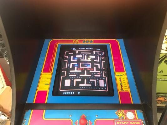 1981 Midway Ms Pac-Man Upright Arcade Machine Image