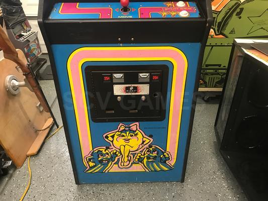 1981 Midway Ms Pac-Man Upright Arcade Machine Image