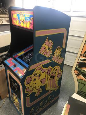 1981 Midway Ms Pac-Man Upright Arcade Machine Image