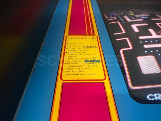 1981 Midway Ms Pac-Man Upright Arcade Machine Image