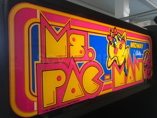 1981 Midway Ms Pac-Man Upright Arcade Machine Image