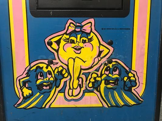 1981 Midway Ms Pac-Man Upright Arcade Machine Image