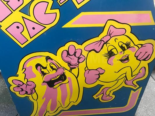 1981 Midway Ms Pac-Man Upright Arcade Machine Image