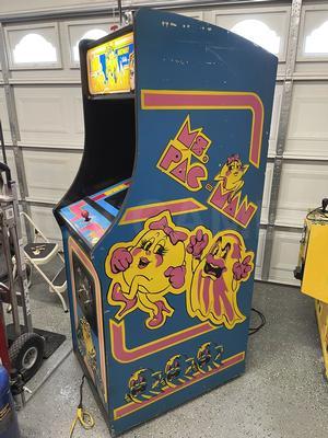 1981 Midway Ms. Pac-Man Upright Arcade Machine Image