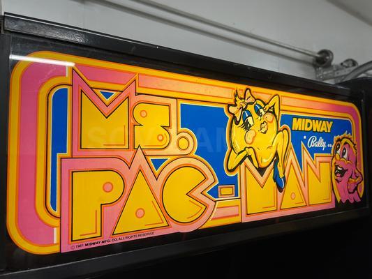 1981 Midway Ms. Pac-Man Upright Arcade Machine Image